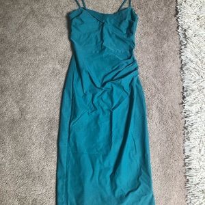 GREEN wiggle dress 🔥